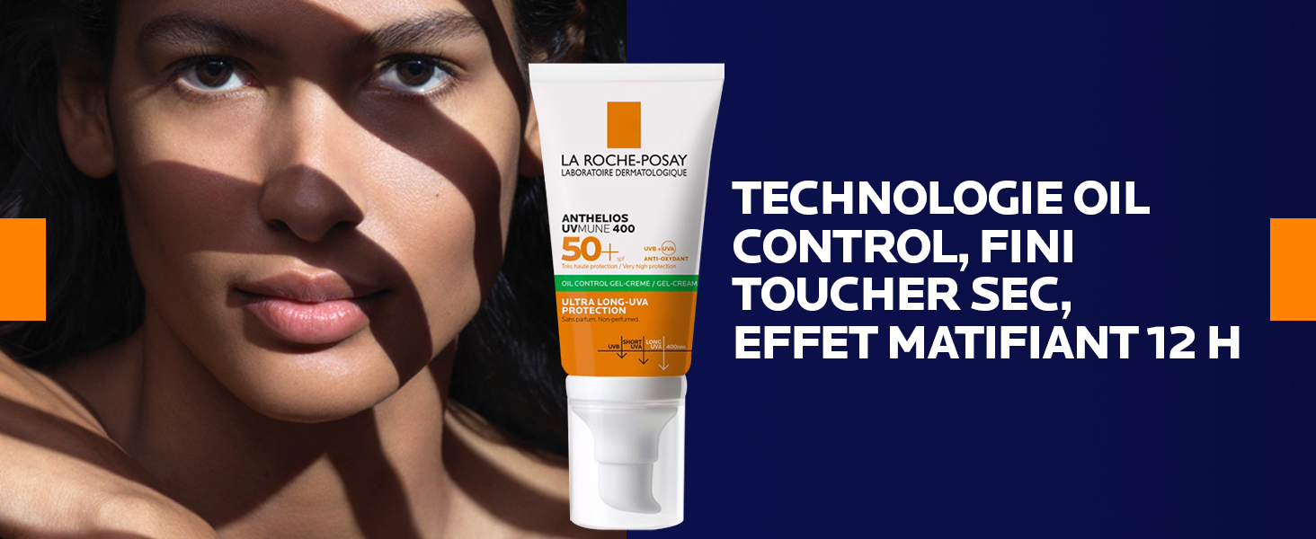 LA ROCHE POSAY LABORATOIRE DERMATOLOGIQUE INNOVATION ANTHELIOS UVMUNE 400 SPF 50+ GEL-CREME HUILE CONTROLE 50ml